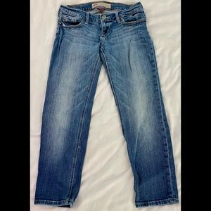 Hollister Juniors Stretch Super Skinny Blue Jeans Size 3 RN 102573
